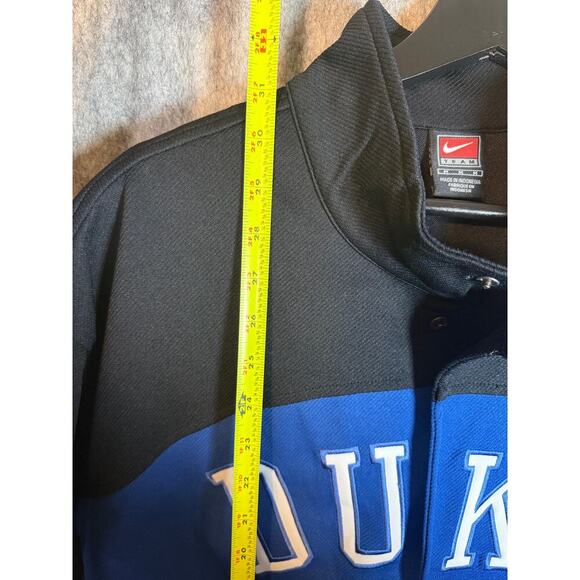 Nike Elite Duke University Basketball Short Sleeve Warm Up Button Jersey - Med - Picture 10 of 10